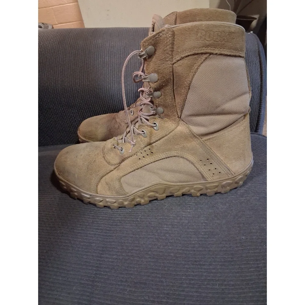 Rocky S2V Tactical Military Boots Steel Toe Coyote Brown RKC053 Mens 12 W